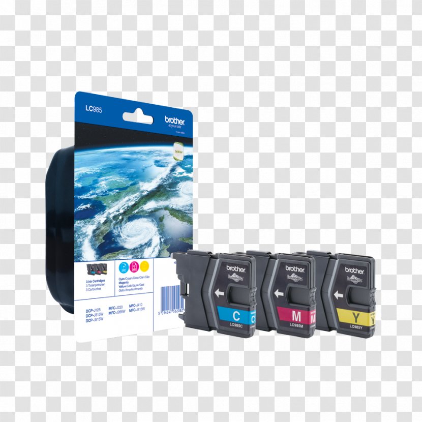 Ink Cartridge CMYK Color Model Brother Industries Inkjet Printing - Material Transparent PNG