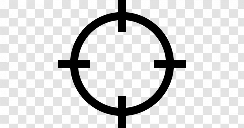 Vector Graphics Telescopic Sight Reticle Transparency - Cross - Icon Transparent PNG