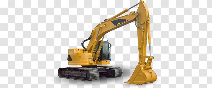 Bulldozer Heavy Machinery Excavator Architectural Engineering - Backhoe Transparent PNG