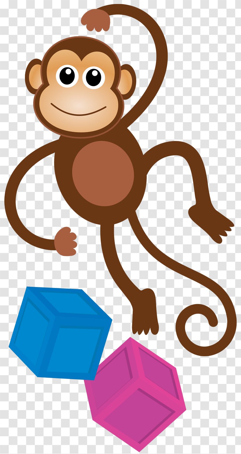 Monkey Cartoon Clip Art - Mammal Transparent PNG
