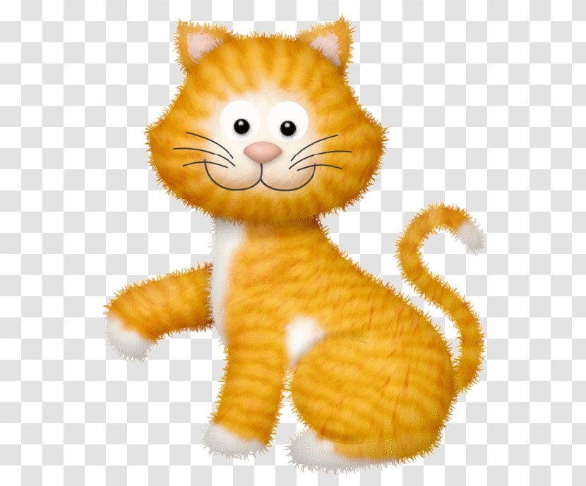 Kitten Cat Clip Art - Stuffed Toy Transparent PNG