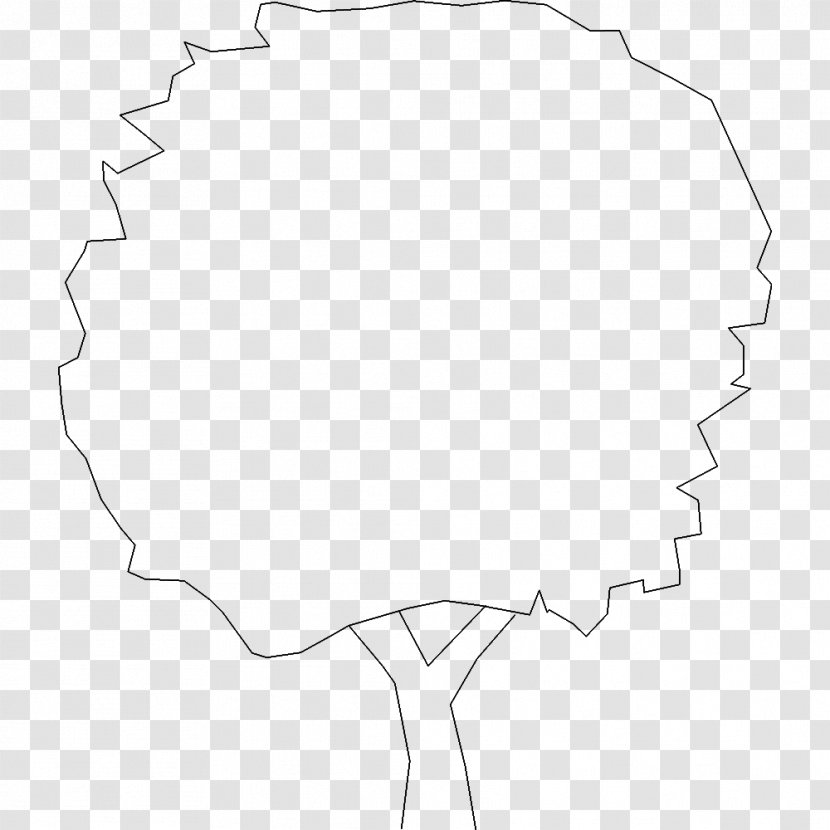 Drawing White Line Art Point Clip - Branch - Angle Transparent PNG