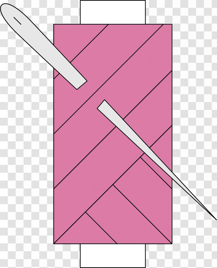 Thread Sewing Needle Embroidery Yarn - Area - Pink Cute And Transparent PNG