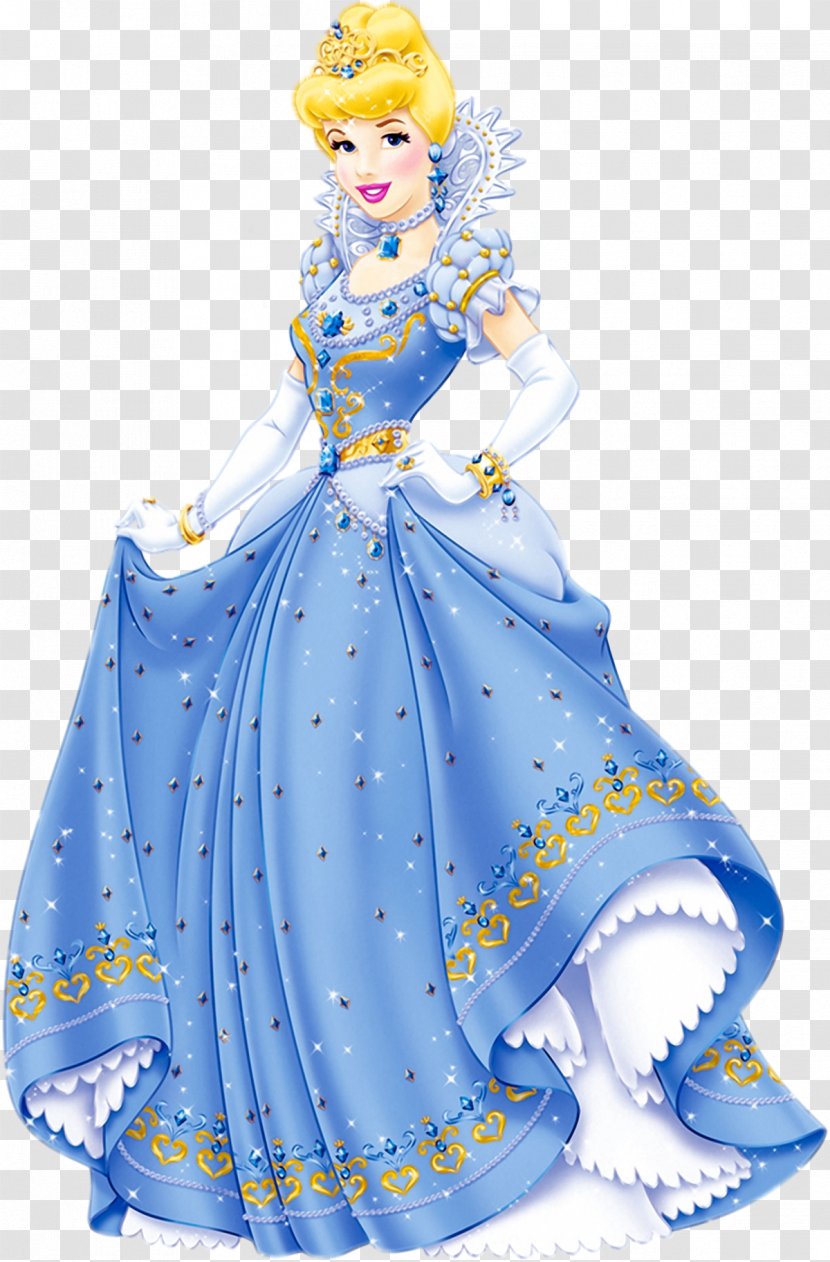 Cinderella Princess Aurora Tiana Belle Rapunzel - Disney Transparent PNG