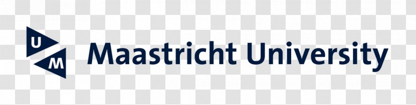 Maastricht University Logo Organization Brand - Blue - Linkedin Transparent PNG