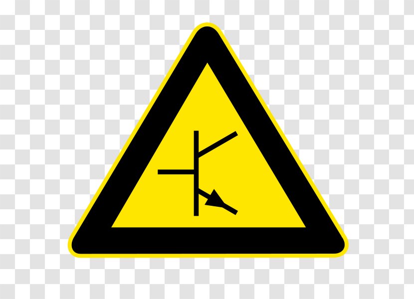 Hazard Symbol Warning Sign Clip Art - Royaltyfree - Transistor Transparent PNG