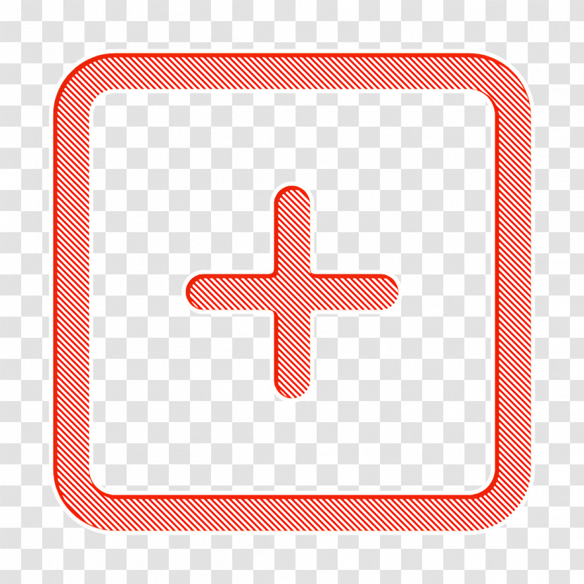 Add Icon Square Icon Transparent PNG