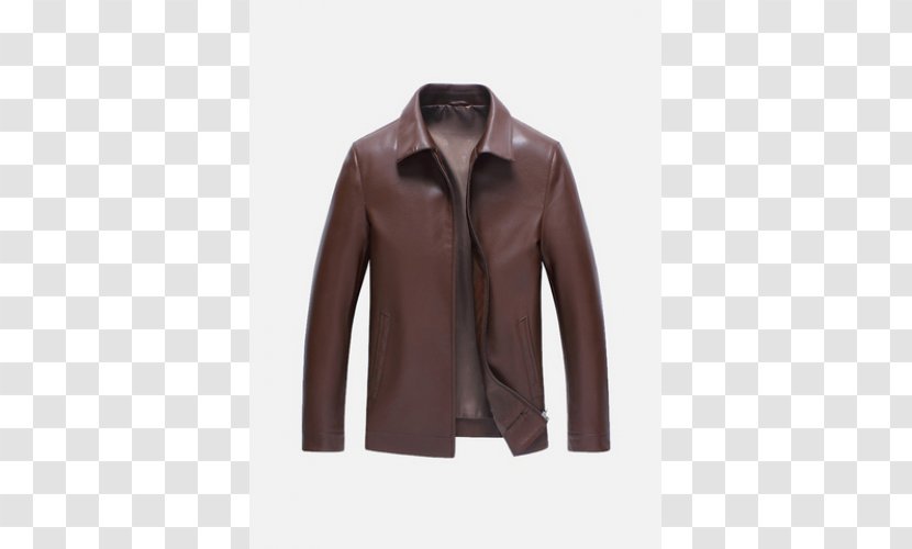 Leather Jacket Fashion Sleeve Transparent PNG