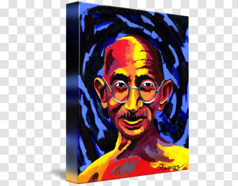 Mahatma Gandhi Visual Arts Painting - Art Transparent PNG