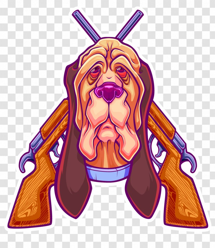 Dog Drawing Illustrator - Heart Transparent PNG