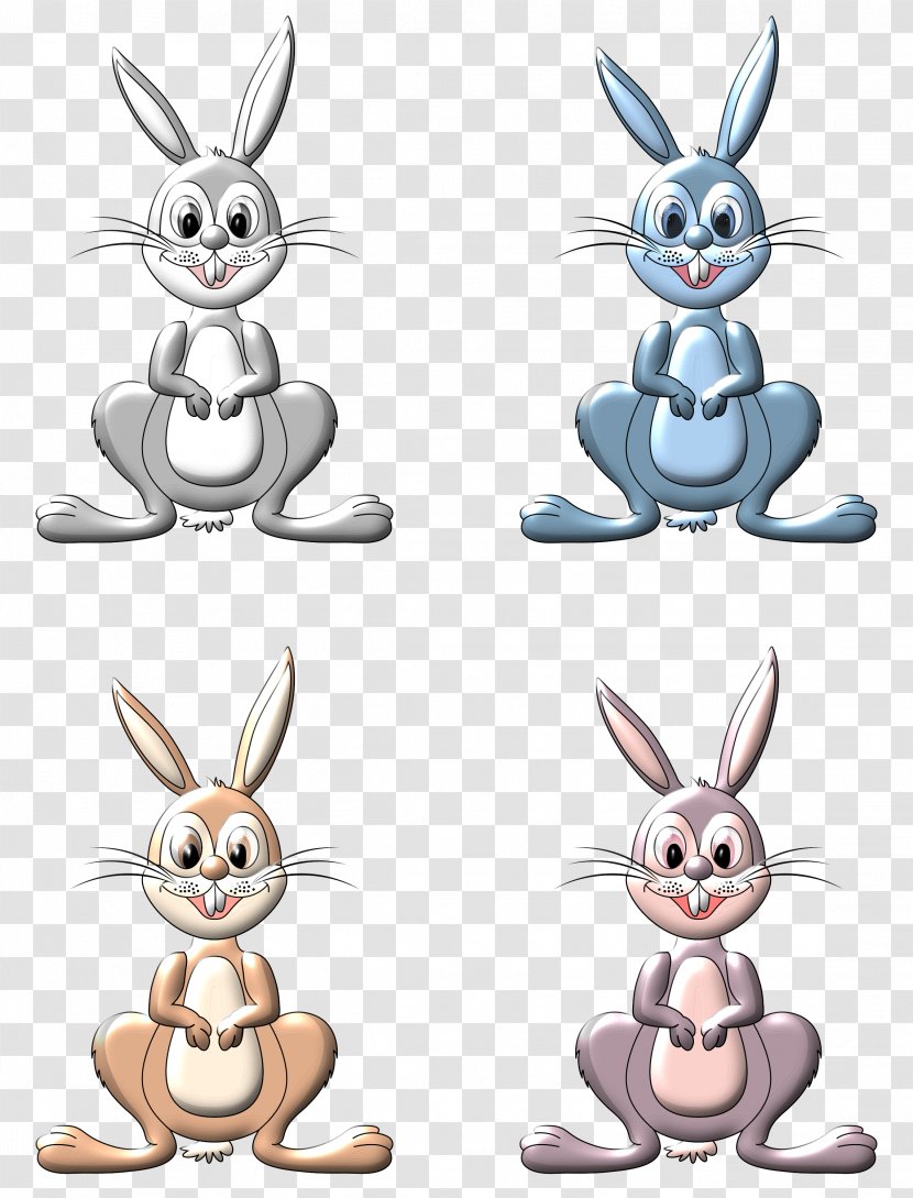 Domestic Rabbit Easter Bunny European Hare - Basket Transparent PNG