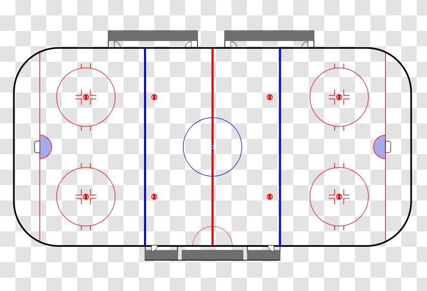 National Hockey League NHL 2005 Ice Face-off Field - Book Cover Transparent PNG