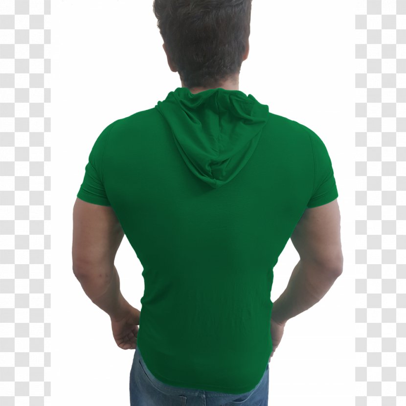 Hoodie Green Neck - Sleeve - Masculino Transparent PNG