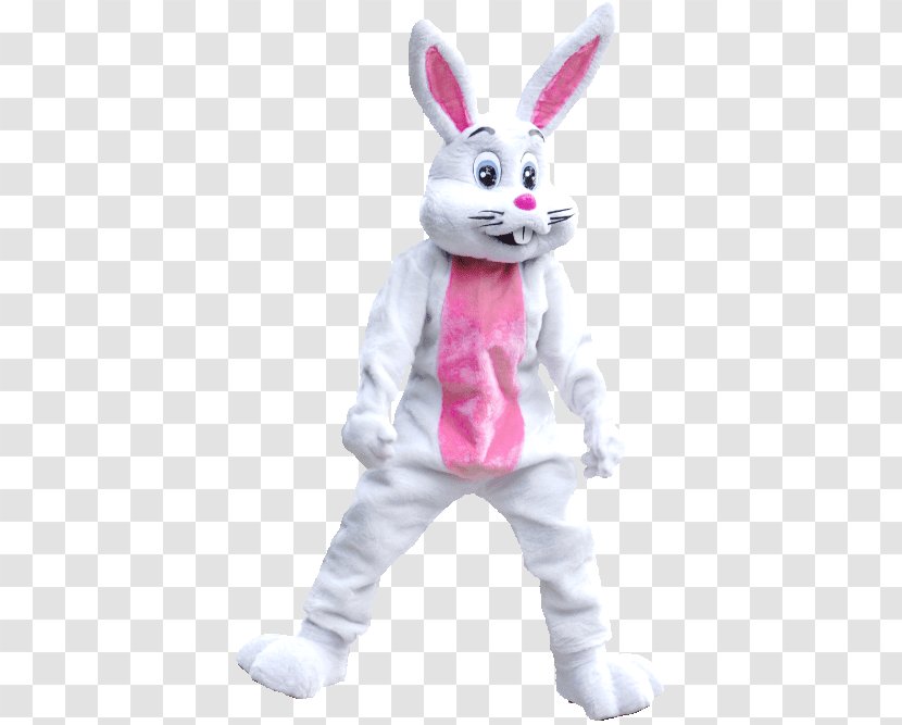 Domestic Rabbit Easter Bunny Costume Mascot - 17th March Transparent PNG