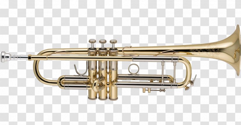 Elkhart Stradivarius Trumpet Vincent Bach Corporation - Cartoon - And Saxophone Transparent PNG
