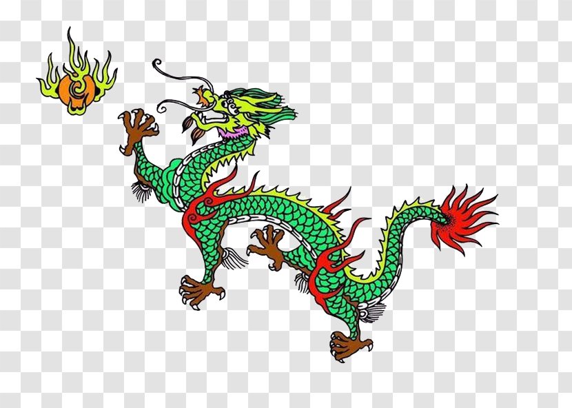 Chinese Dragon Phoenix Legendary Creature - Spitfire Of The Transparent PNG