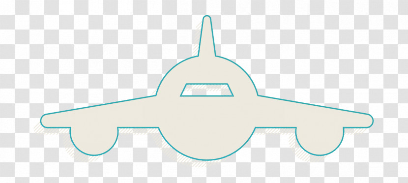 Travel Icon Logistics Delivery Icon Airplane Frontal View Icon Transparent PNG