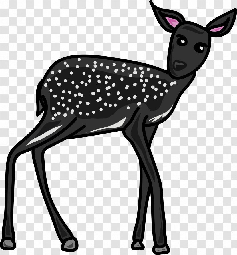 Reindeer Clip Art - Silhouette - Deer Transparent PNG