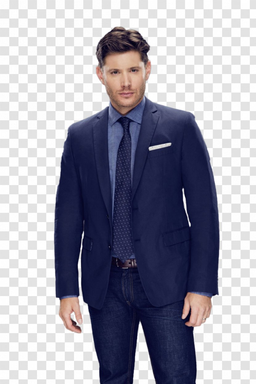T-shirt Jacket Suit Sport Coat Clothing - Jensen Ackles Transparent PNG