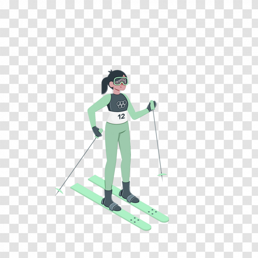 Ski Binding Ski Pole Winter Sports Sports Equipment Transparent PNG