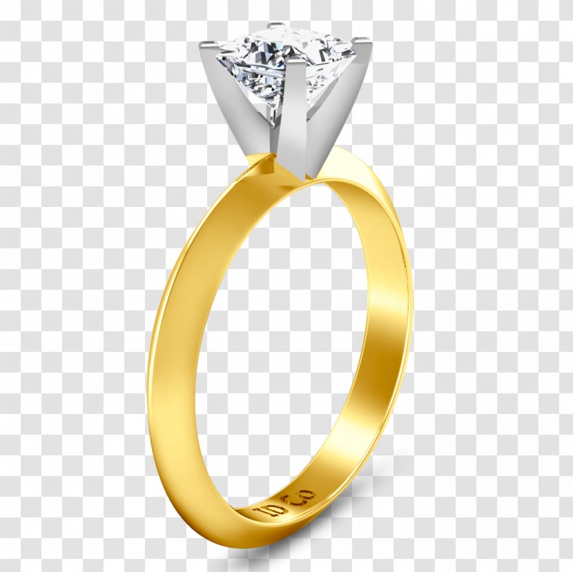 Wedding Ring Jewellery Gemstone Engagement - Body - Diamond Transparent PNG