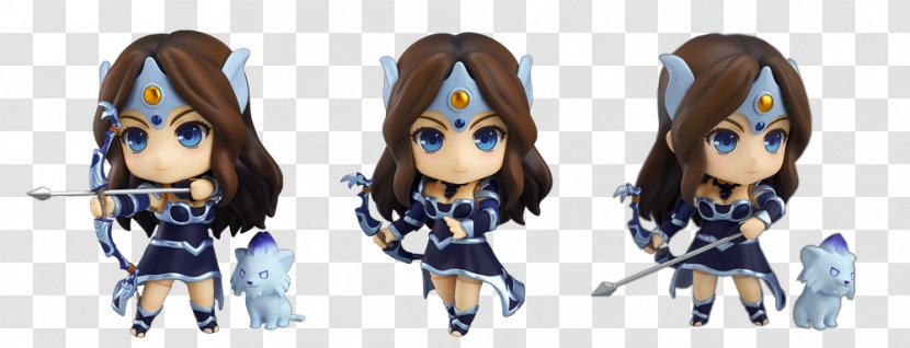 Dota 2 Action & Toy Figures Nendoroid Multiplayer Online Battle Arena Figurine - Watercolor - Mirana Transparent PNG