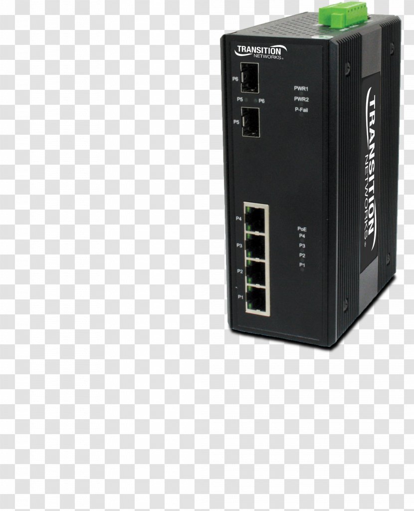 Network Switch Gigabit Ethernet Port Small Form-factor Pluggable Transceiver - Electronics - Multiport Transparent PNG