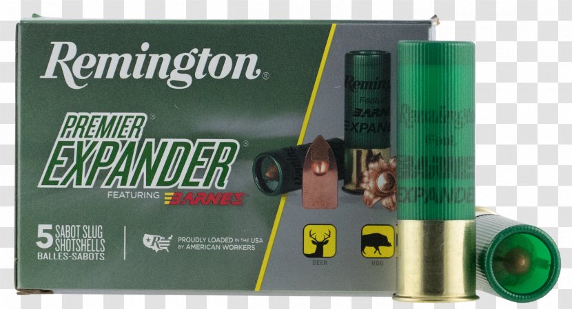 Shotgun Slug Ammunition Shell 0 Remington Arms Transparent PNG