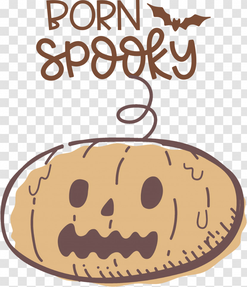 Spooky Pumpkin Halloween Transparent PNG