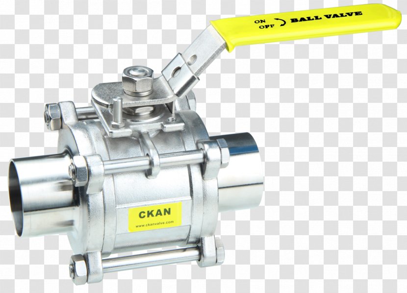 Ball Valve Stainless Steel Butterfly Pneumatic Actuator - Pneumatics - Piping And Plumbing Fitting Transparent PNG