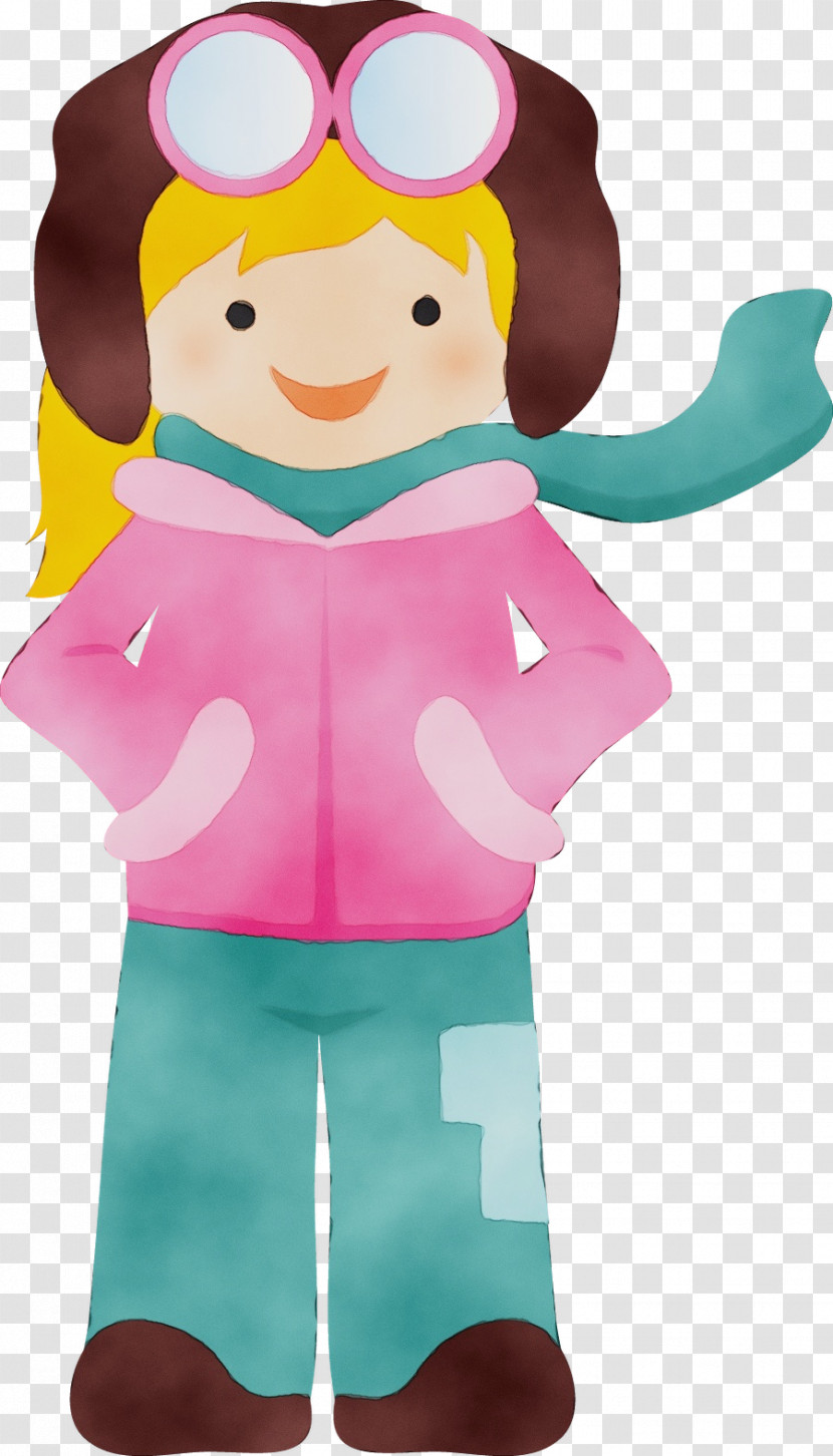 Costume Stuffed Toy Character Pink M Character Created By Transparent PNG