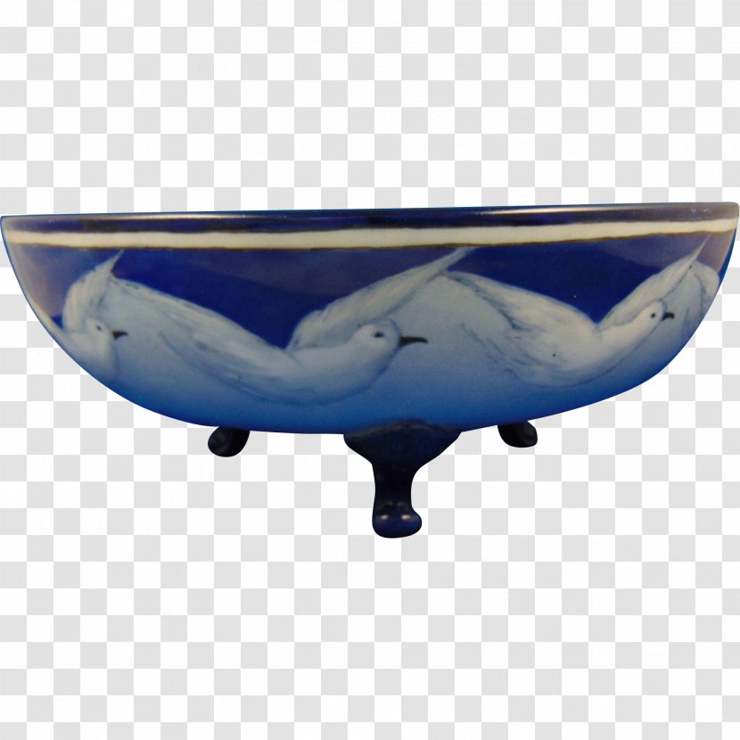 Cobalt Blue Tableware Bowl - Seagull Transparent PNG