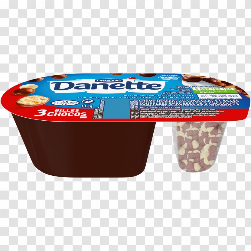 Cream Danette Flavor Vla Chocolate - Caramel Transparent PNG