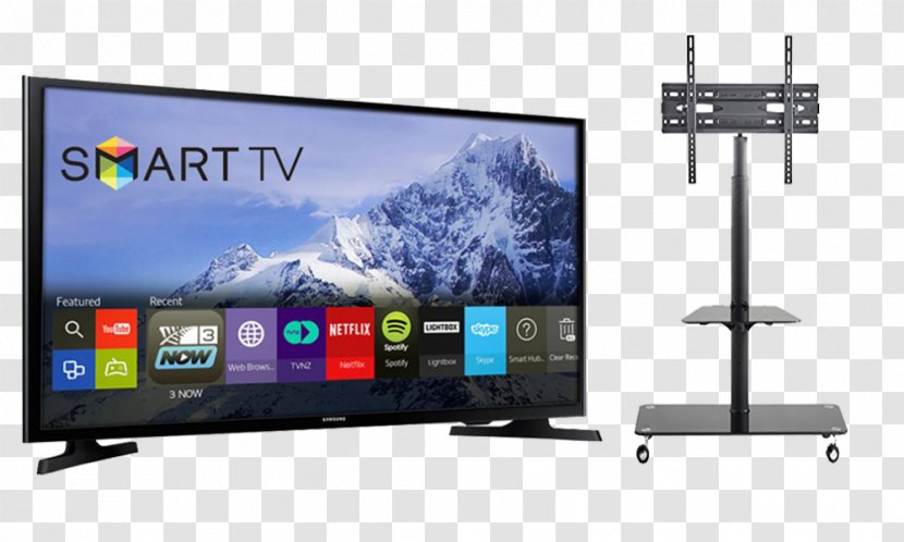Smart TV High-definition Television LED-backlit LCD Samsung - Electronics Transparent PNG
