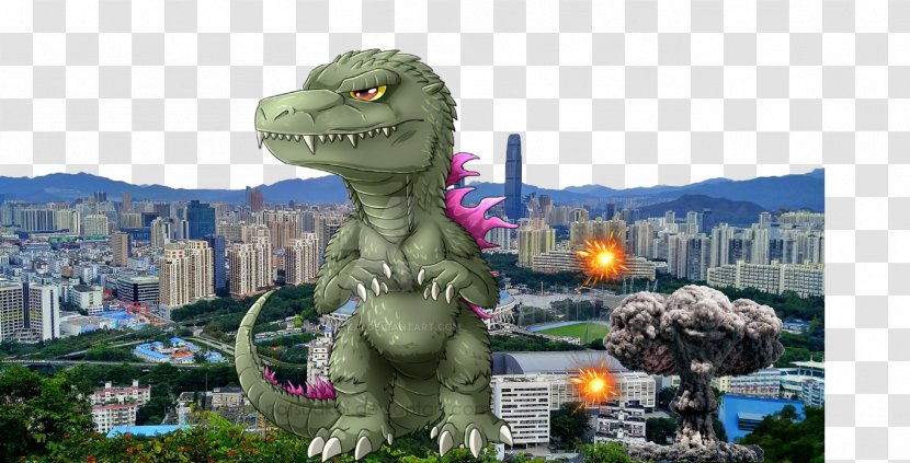 Tyrannosaurus Mushroom Cloud Tourism - Velociraptor Transparent PNG