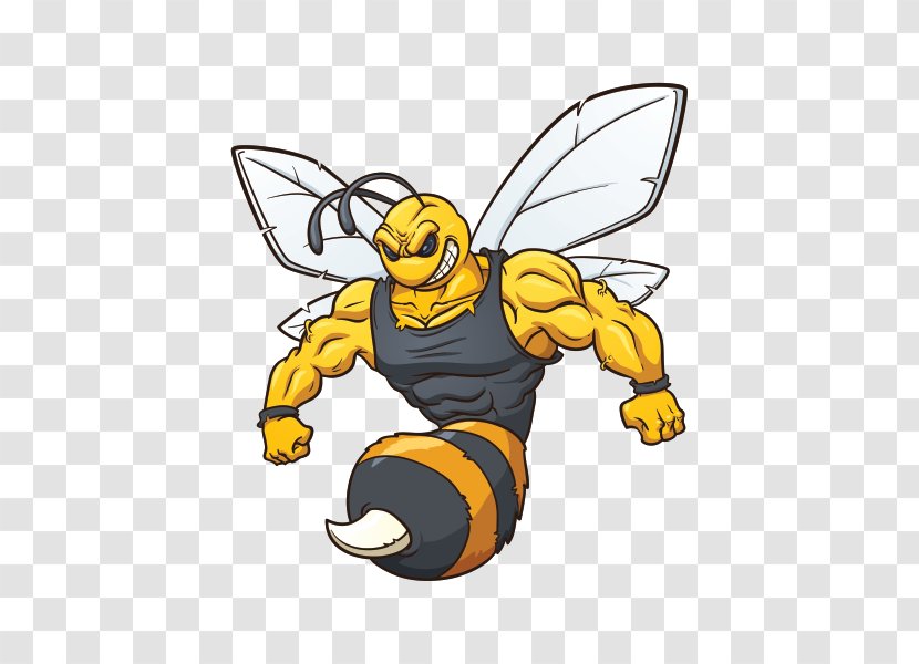 Hornet Bee Vector Graphics Wasp Royalty-free - Invertebrate Transparent PNG