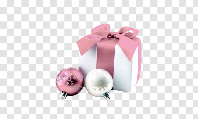 Gift Pink Christmas - Gratis Transparent PNG