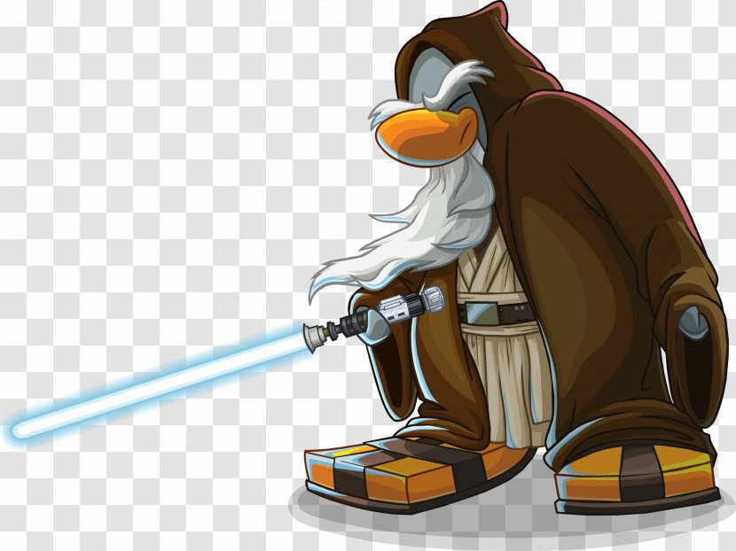 Club Penguin Obi-Wan Kenobi Star Wars Han Solo - Drawing Transparent PNG