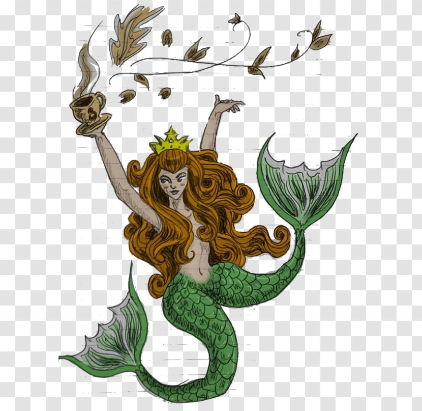 Mermaid Tree Fairy Animal Transparent PNG