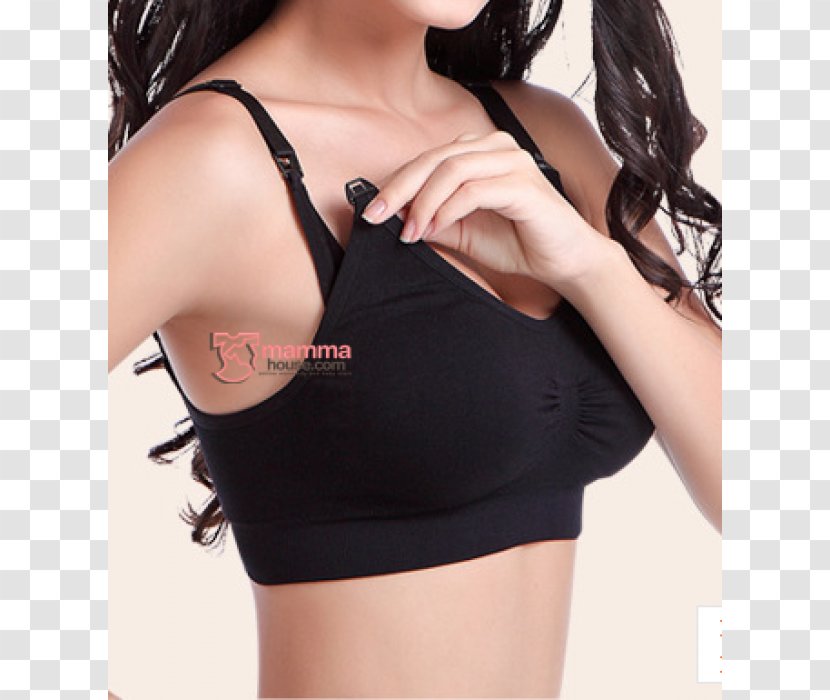 Nursing Bra Breastfeeding Maternity Clothing Top Infant - Flower - Postpartum Period Transparent PNG