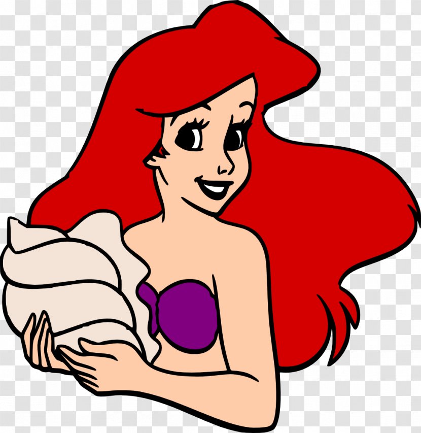 Ariel Minnie Mouse Mickey - Watercolor Transparent PNG