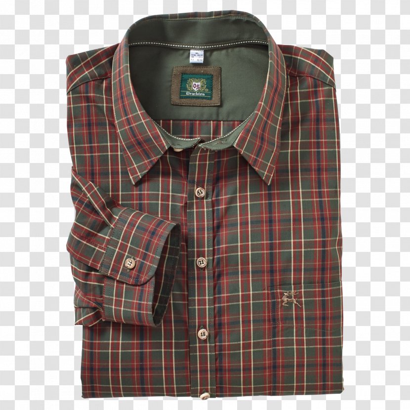 Tartan Dress Shirt Button Outerwear - Barnes Noble - Antler Transparent PNG