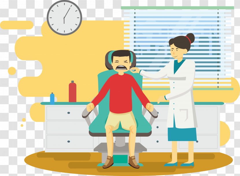 Dentist Physician Illustration - Profession - Room Hygiene Check Doctor Transparent PNG