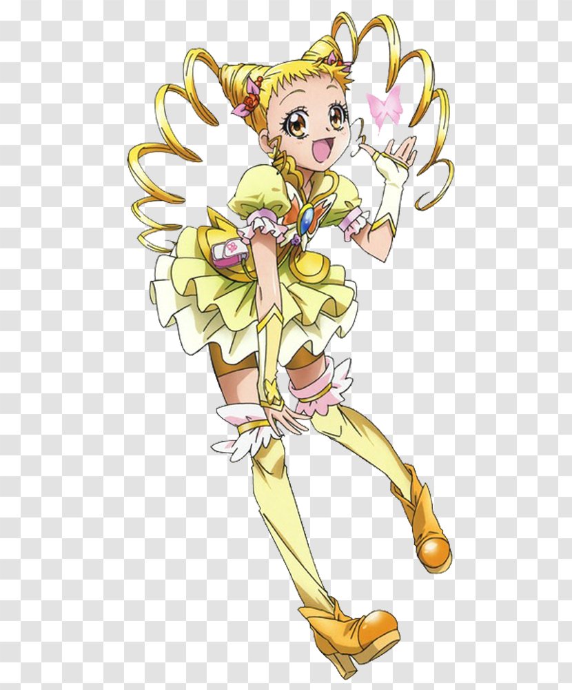 Urara Kasugano Komachi Akimoto Rin Natsuki Nozomi Yumehara Pretty Cure - Costume Design - Sunshine And Lemonade Transparent PNG