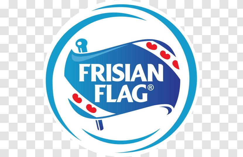 Flag Of Friesland Milk Logo PT Frisian Indonesia - Text Transparent PNG