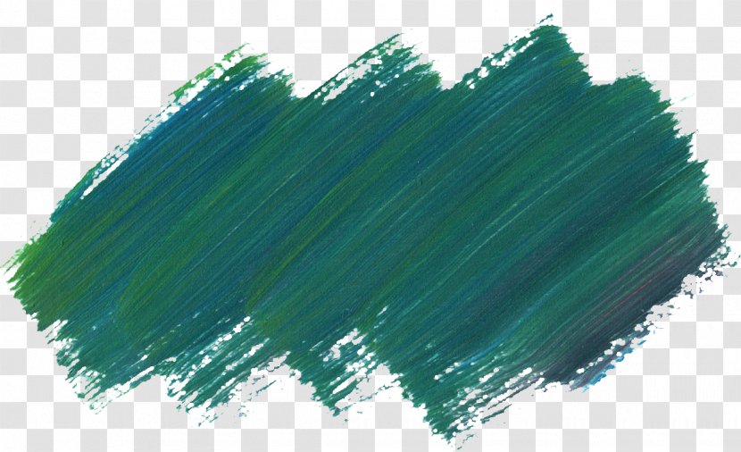 Paintbrush - Green - Brush Stroke Transparent PNG