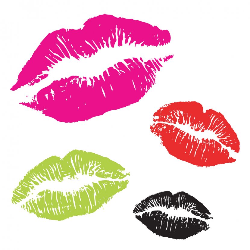 Kiss Tattoo Stencil Lipstick - Cosmetics Transparent PNG