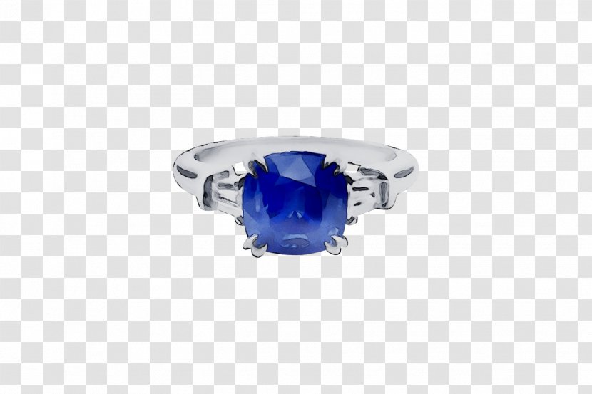 Sapphire Ring Body Jewellery Silver - Engagement Transparent PNG