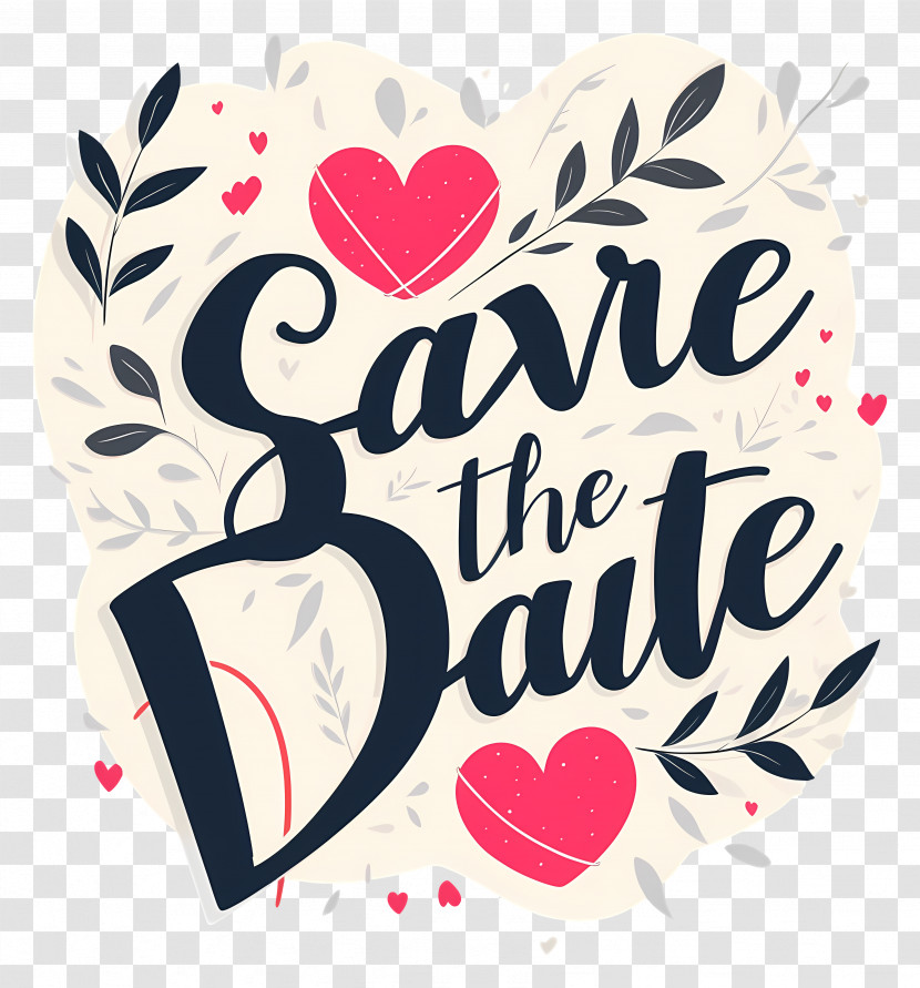 Save The Date - Save The Date Event Illustration Transparent PNG