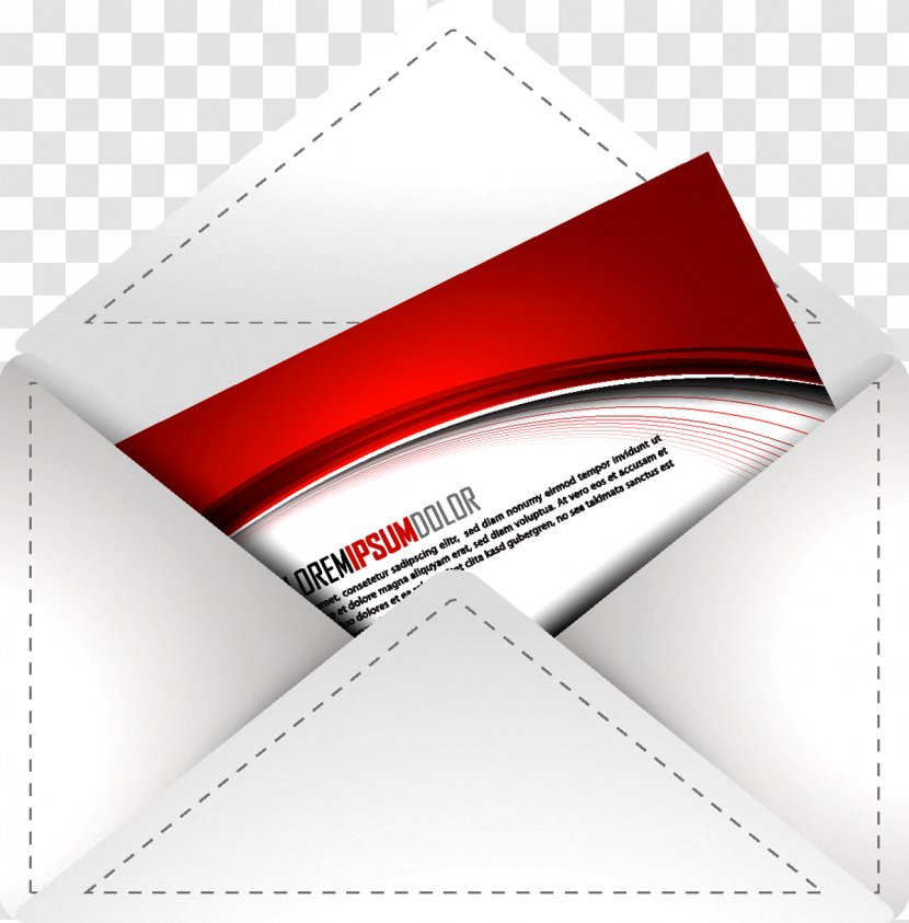 Brand Corporate Identity Font - Envelope Transparent PNG